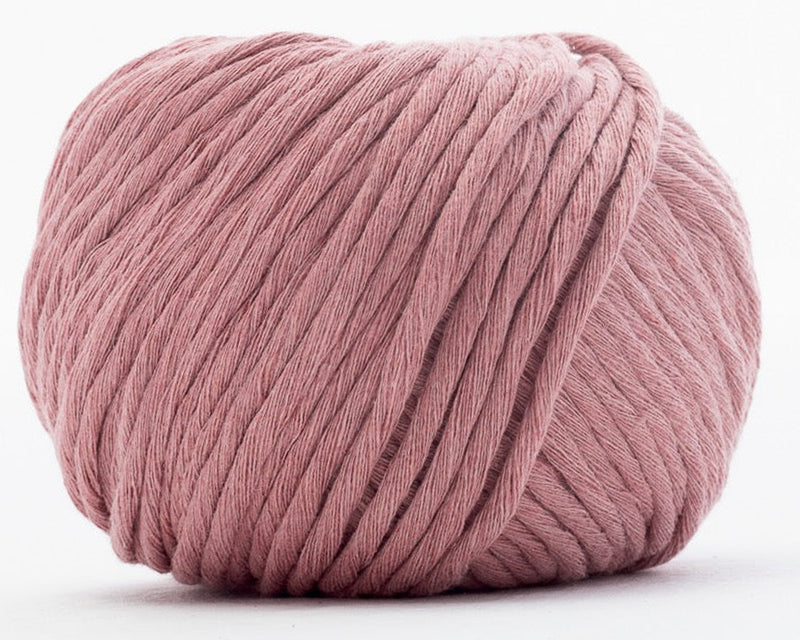 Silky-Soft Cotton Ball - 3 mm - Dried Rose ♻️