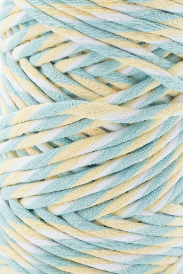 Multicolor Cotton Cord - Single Strand - 4 mm ♻️ – Namaari